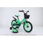 Облегчённый велосипед Delta Prestige 16 зеленый + шлем в подарок!